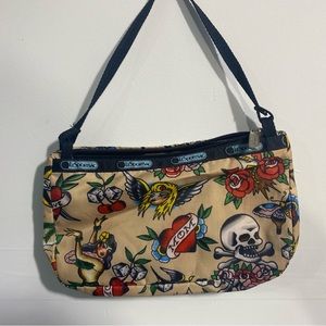 LeSport Sailor Neo-traditional tattoo clutch